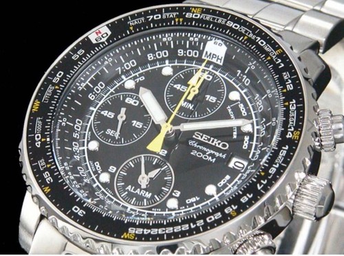 Seiko pilot alarm chronoraph - alarm,