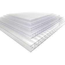 10mm / 16mm Clear Polycarbonate Roofing Sheets - Cut to Size