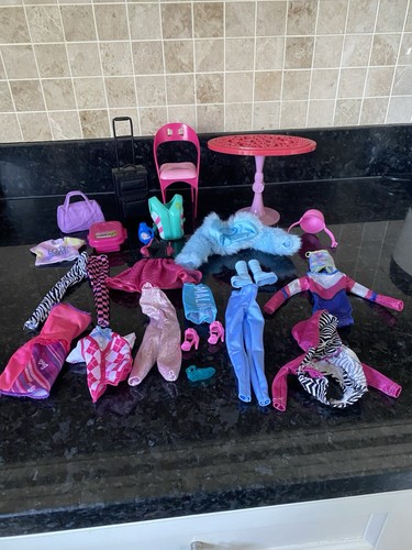 Barbie clothes furniture lot - &,