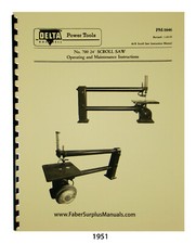 Delta 24" Scroll Saw Model 700