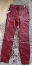 ZARA RED  FAUX LEATHER