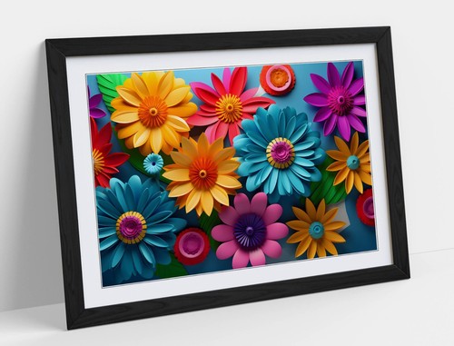 Pretty multi colour flowers - flowers, 2