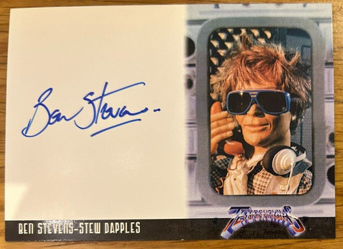 Terrahawks autograph card - terrahawks:,