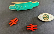 Job Lot Of Railway 4 Badges