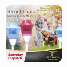 Street light bubble machine