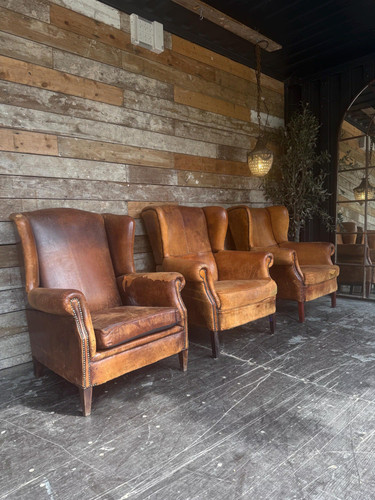 Worn dutch vintage leather - worn,