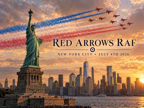 Red arrows raf - plane, photo