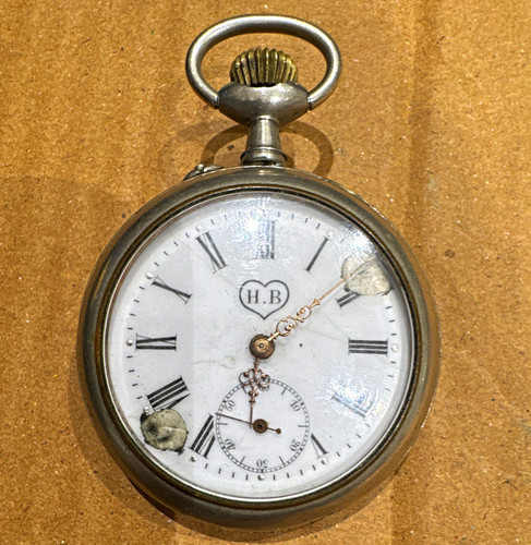 Silver open face - silver,