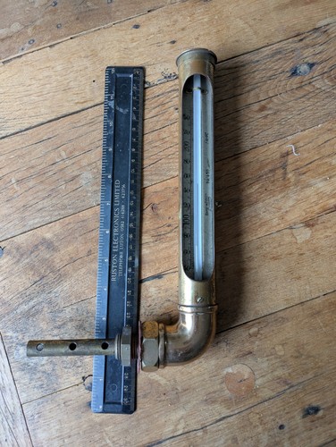 Short mason brass steam - brass,