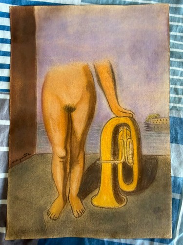 Rene magritte painting drawing - rene,