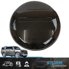 FOR LAND ROVER DEFENDER L663 130 2020+OE STYLE REAR SPARE WHEEL COVER IN BLACK