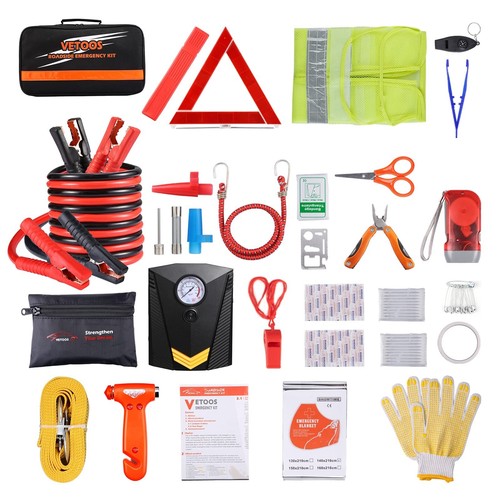 Car roadside emergency kit - roadside,