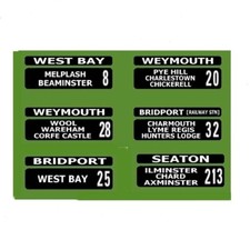 MODEL BUS TRANSFERS 1/76th