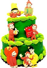 Curious George Cake Topper Set