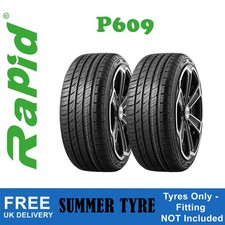 Rapid 205/55/R17 Tyres x2