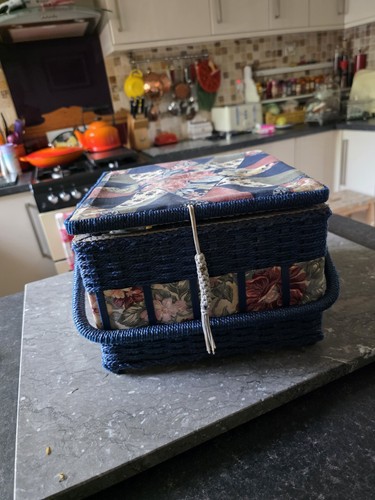 Vintage sewing craft - vintage, basket