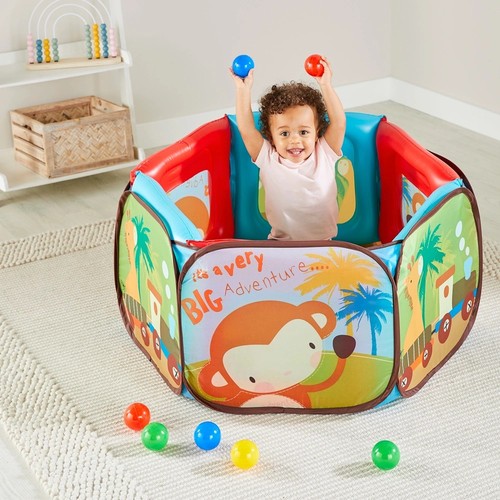 Big steps ball pool with - big,