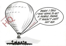 Picture Postcard_ Bt, New Mobile Phone Number, Hot Air Balloon