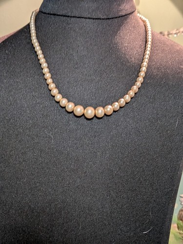 Vintage faux pearl - faux,
