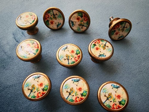 Vintage shabby chic brass - vintage,
