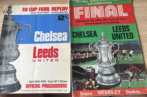 Cup final match programmes - match,