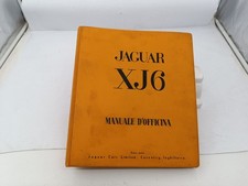 Workshop manual Jaguar XJ6 2.8