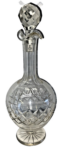 Victorian glass decanter - victorian,