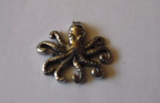 Octopus ww54 Pewter Fridge / office desk  Magnet memo magnet fancy