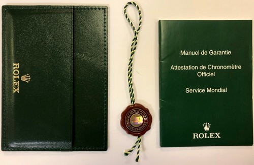 Rolex 2007 2013 card holder - rolex,