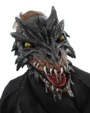 Black Noir Dragon Face Mask