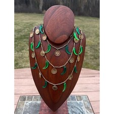 Vtg 1960's Gold Tone Metal