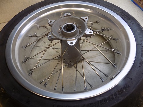 Aprilia sxv450 rear - wheel,