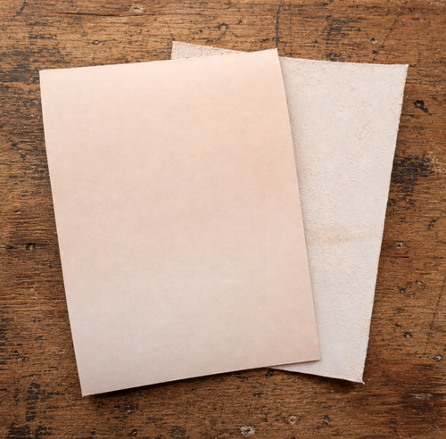 4mm veg tan - tan, leather