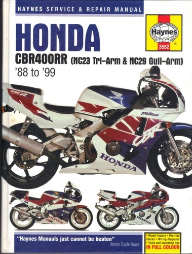 Honda cbr400 nc23 - tri, arm