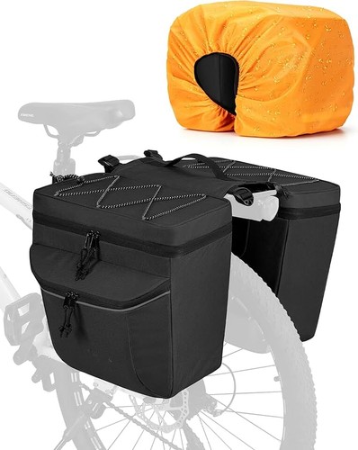 35l bike panniers - 35l, rack