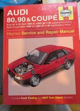 Haynes workshop manual Audi