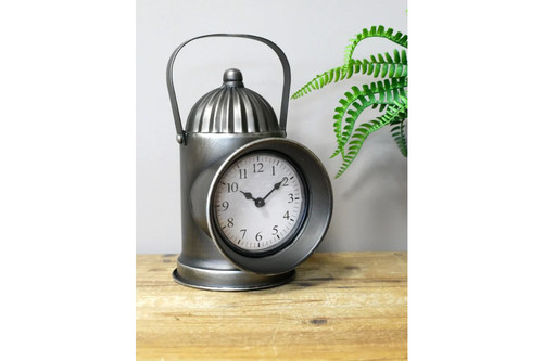 Railway lamp clock - lamp,