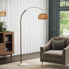 Tall Arched Floor Lamp Domed