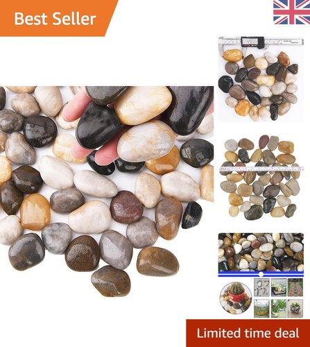 Natural river pebbles - lb,
