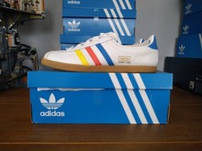 Adidas Originals Trimm Star Archer White Leather Size 10 UK BNIBWT