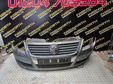 VOLKSWAGEN PASSAT B6 COMPLETE FRONT BUMPER IN GREY COLOUR