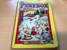 PLAYBOX ANNUAL 1956 Children's