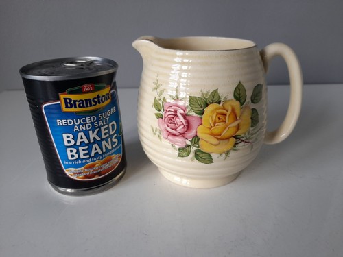 Vintage beswick jug roses - vintage,