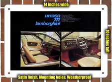 Metal Sign - 1976 Lamborghini
