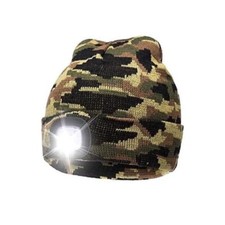 Unisex LED Beanie Torch Hat