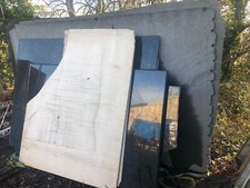 Black flecked Granite offcut