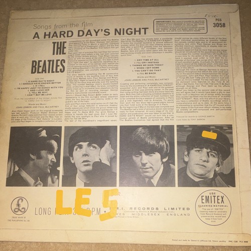 The beatles hard day - beatles,