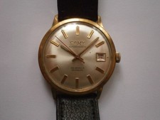 Vintage gents wristwatch CAMY automatic watch working ETA 2472 swiss made