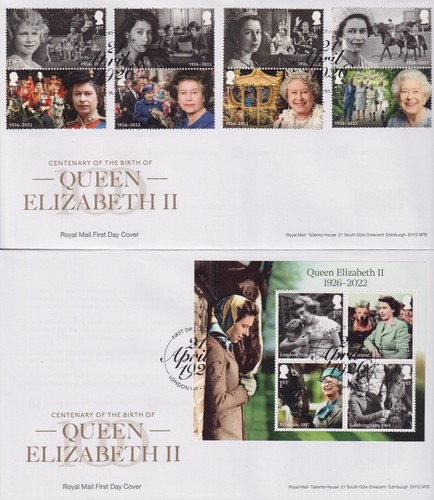 Fdc 2026 pair centenary of - gb,