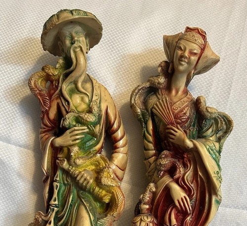 Vintage pair heavy - pair, of